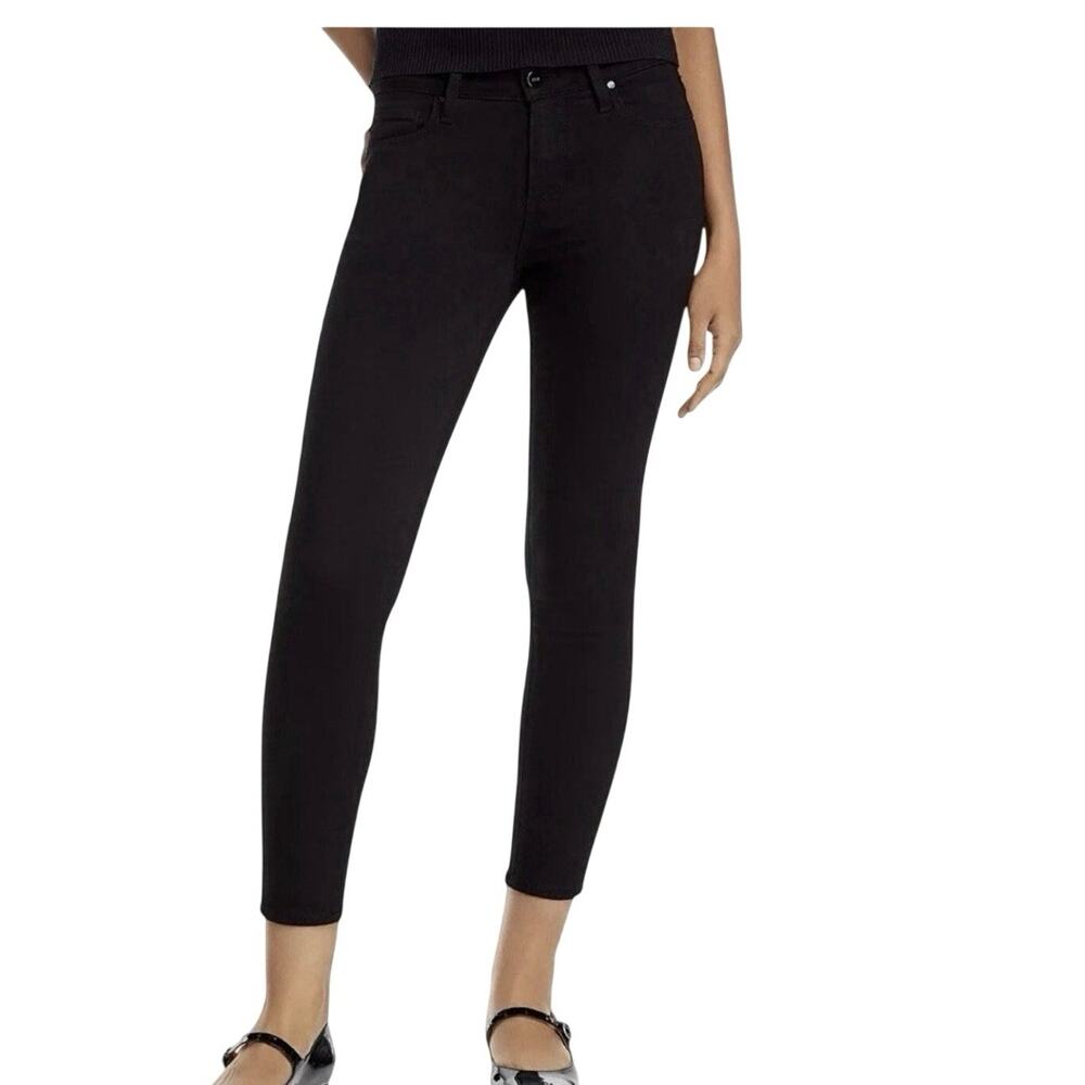 PAIGE Transcend Verdugo Mid Rise Cropped Skinny Jeans $169 # TR 2766 Womens 28